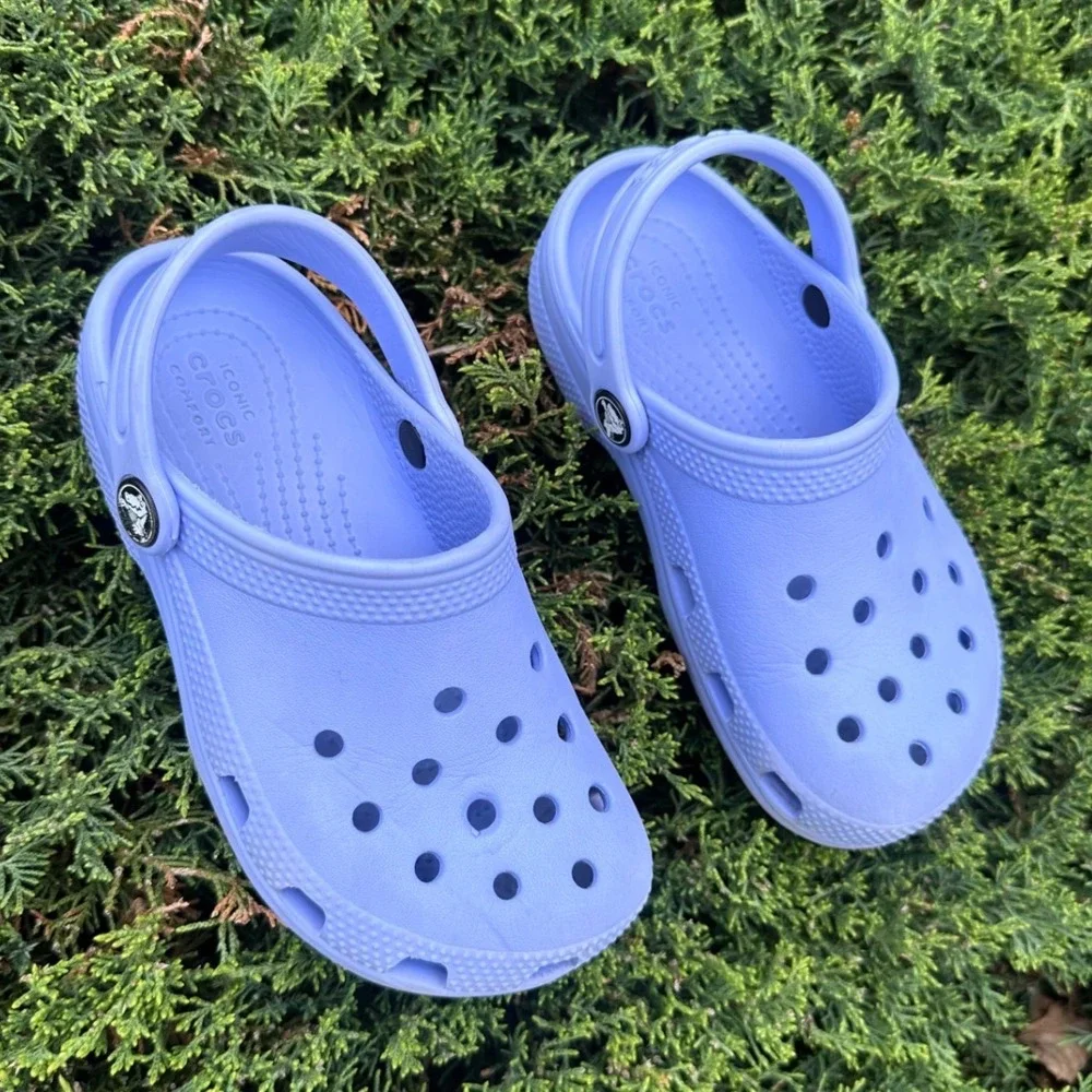 Crocs Classic Kids Clogs Toddler‎ Size 12 Purple Sandals